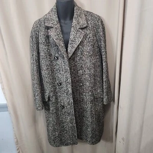 Men's Wool Grey Trench Coat Sz M Unbranded But Very Well Made See Photos  - Picture 1 of 3