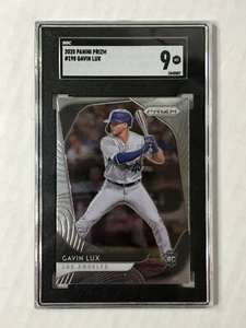 GAVIN LUX 2020 Panini Prizm ROOKIE BASE RC #198! SGC MINT 9! CHECK MY ITEMS! - Picture 1 of 2