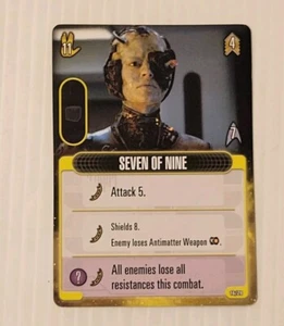 Seven of Nine Promo Star Trek Frontiers Game Card WizKids GTM 2016 - Picture 1 of 2