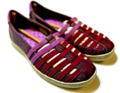 Zapatos planos AHNU North Point para mujer talla 8 cuero mocasines sin cordones cómodos nuevos en caja Foto 1 de 4