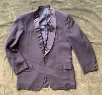 Chaqueta esmoquin Bon Vivant for After Six de Rudolf Ker vintage cuello chal-42 pulgadas Foto 1 de 4