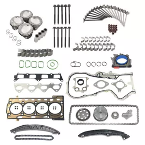 Zylinderkopfdichtung+ Kolben+ Steuerkettensatz Audi VW 1.4 TSI 122PS 150PS 160PS - Bild 1 von 8