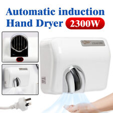2300W Hand Dryer Electric Auto Hot Warm Air High Power  Quick Drier Washroom