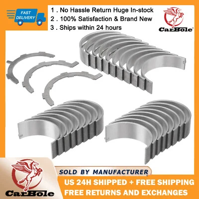 Main Rod Bearings Set STD for 1991-2016 Ford Lincoln E250 F150 4.6L 281/5.4L 330 - Image 1 of 4