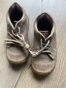 Leder Schuhe Gr 23-Pompom - Bild 1 von 3