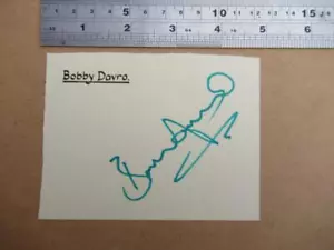 Bobby Davro  Original Autograph / Signature (File SB1) - Picture 1 of 1