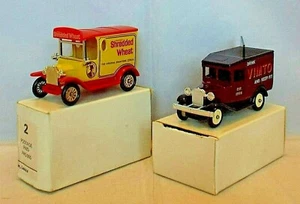 LEDO Days Gone Lot X 2 Model T Ford Model A Van Shredded Wheat Vimto Mail Away  - Bild 1 von 2