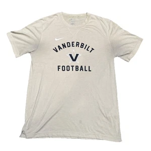 Vanderbilt Commodores Nike Dri-Fit Camicia Manica Corta Uomo Oro Medium - Foto 1 di 6