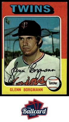 1975 Topps #127 Glenn Borgmann - Image 1 of 2