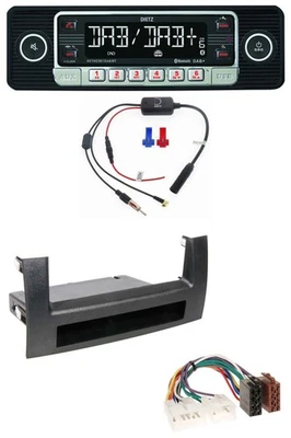 Dietz MP3 DAB Bluetooth USB Autoradio für Toyota Prius 2004-2009 schwarz - Bild 1 von 4