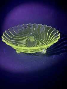Ornate Glass Candy Dish - Picture 1 of 10
