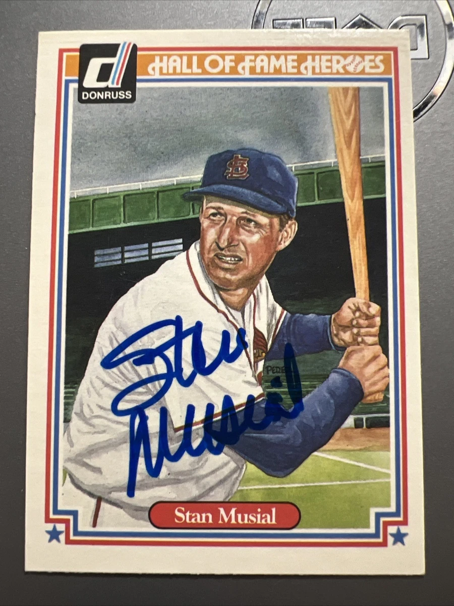 Stan Musial Autograph Baseball Cards for sale | eBay