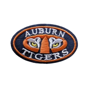 Auburn Tigers NCAA Team Iron On Embroidery Patch Auburn Patch - 2.5" x 1.5" - Picture 1 of 2