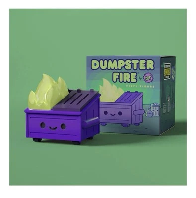 Dumpster Fire ЗЛАЯ МУСОРНАЯ ХОЗЯЙКА Ограниченный ВЫПУСК До 300 Эксклюзив РЕДКАЯ - Изображение 1 из 2