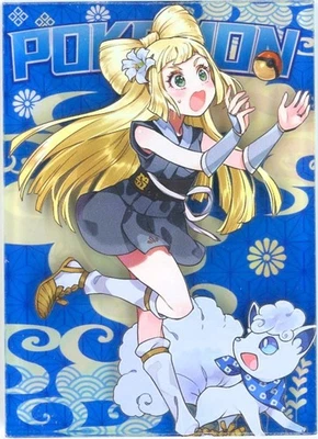 Pokémon Elf Eif Origin Collection ACRYLIC CASE HIT ~ Trainer Lillie Vulpix - Image 1 of 2