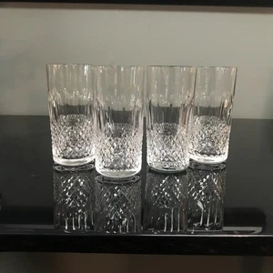 Set 4 bicchieri vintage Waterford Colleen gambo corto Highball - Foto 1 di 7