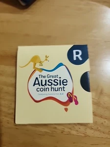 2019 $1 Great Aussie Coin Hunt - Letter R - on orginal display card. - Picture 1 of 4