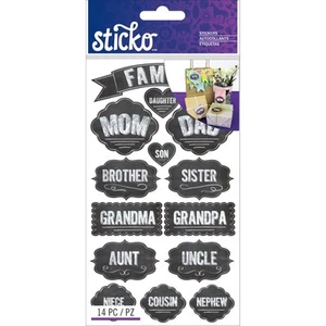 Adesivi Etichette Sticko Gesso - Famiglia E5272028 - Foto 1 di 2