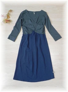 Tranquillo * tolles Herbst / Winter Jersey Stretch Kleid Baumwolle * Gr. 34 XS - Bild 1 von 8