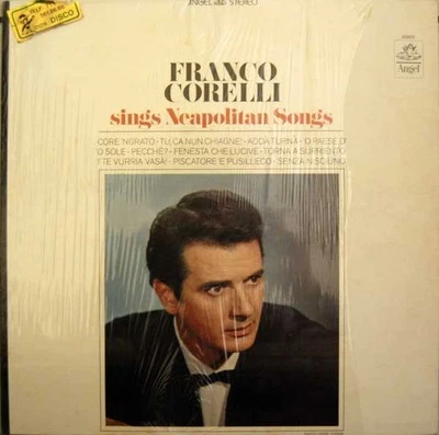 Franco Corelli, Sings Neapolitan Songs, (LP, Album), VG+, 3603255390 - Image 1 of 4