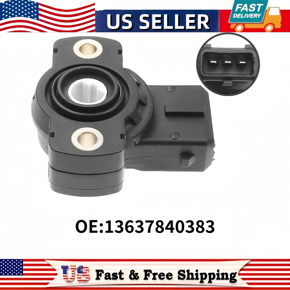 Sensor de posición del acelerador para BMW E39 E36 E46 E52 E85 M3 M5 Z3 Z4 Z8 13637840383 Foto 1 de 4