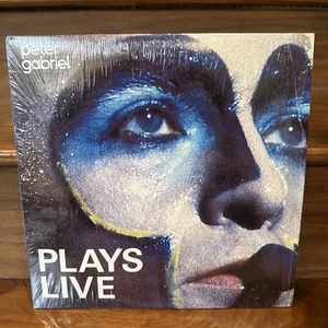 Peter Gabriel Plays Live 2 LP 1983 Geffen Records 2GHS 4012 VG+/VG+ In Shrink - Picture 1 of 10