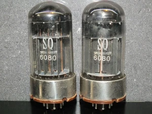 MULLARD 6080 Matched pair NOS SPECIAL QUALITY rebranded Philips getestet - Bild 1 von 8