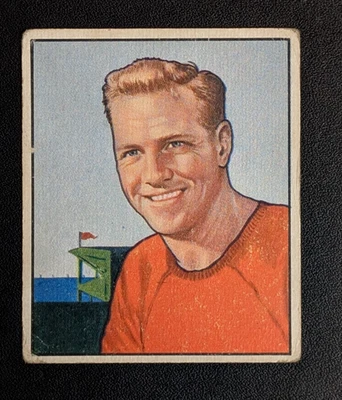 1950 Bowman #106 ED CARR RC Rookie -- San Francisco 49ers -- Good - Image 1 of 2