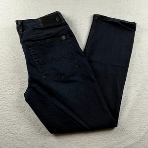 Buffalo David Bitton Jackson-X Jeans Mens 34x32 Navy Jambe Droite Straight Leg - Picture 1 of 7