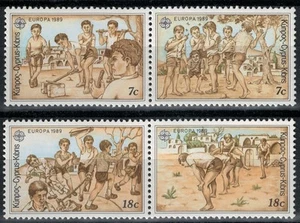 Zypern 1989 Europa 4v postfrisch ** - Bild 1 von 1