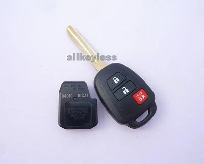 OEM Reshelled 2015-2021 TOYOTA TACOMA keyless entry remote key fob HYQ12BDP - Image 1 of 4