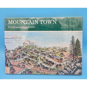 Mountain Town 2000 Bonnie Arthur Geisert HB Child Book Ex Library - Imagen 1 de 9