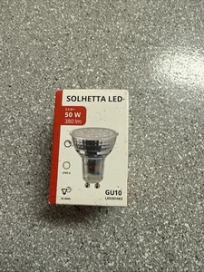 Ikea SOLHETTA LED Bulb GU10 380 Lumen 3.3 W, Dimmable 305.301.21 - NEW - Picture 1 of 5