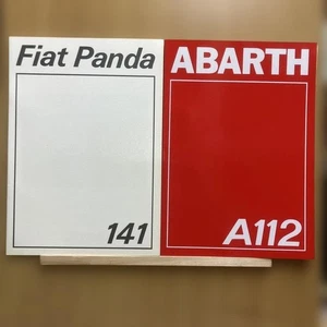 Fiat Panda 141 ABARTH A1 catalog set Japan DA - Bild 1 von 7