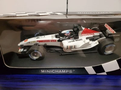 MINICHAMPS Takuma Sato 2005 BAR Honda F1 1/18 modellino auto nuovo - Immagine 1 di 4