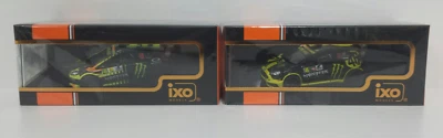 IXO 1/43 VALENTINO ROSSI SET MODELLINO AUTO RALLY FORD FIESTA MODELLISMO STATICO - Immagine 1 di 4
