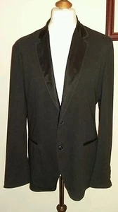 DOLCE & GABBANA SPORT COAT BLAZER Black (Pinstriped ) Size italy 52 uk 42 - Picture 1 of 12