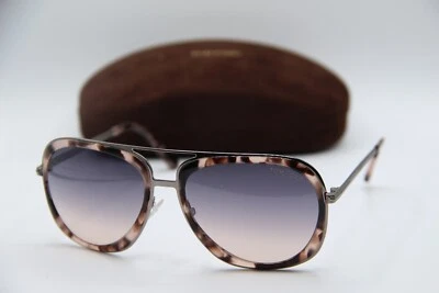 NUEVAS GAFAS TOM FORD TF 469 SAM 55B ROSA TORTUGA AUTÉNTICAS CON ESTUCHE 59-16 Foto 1 de 4