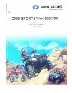 2005 Sportsman 600 / 700 Service Manual 9919952 WITH DISC - Picture 1 of 1
