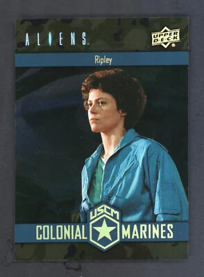 2018 Upper Deck Aliens Movie Colonial Marines FOIL Insert #CSO-1 Ellen Ripley - Image 1 of 2