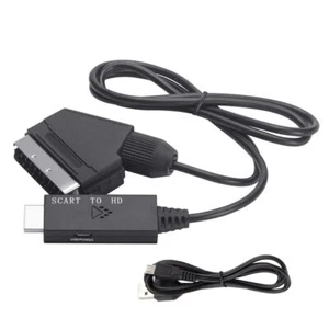 SCART To HDMI Cable Video Adapter SCART To HDMI Converter SCART To HDMI Portable - Picture 1 of 5