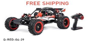 Rovan Q290 Shorty 1/5 Scale 29cc Gasoline Ready to Run Baja Buggy Red #4 - Picture 1 of 21