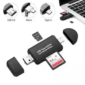 Memory Card Reader All in One USB 2.0 Adapter SD SDHC Micro Mini SDXC TF MMC CF - Picture 1 of 10