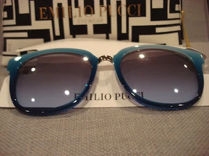 EMILIO PUCCI EP0001 MADE IN ITALY DAMEN SONNENBRILLE NAGELNEU MIT ETUI - Bild 1 von 12