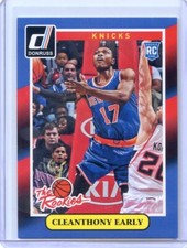 2014-15 Panini Donruss The Rookies RC NO. 19 Cleanthony Early - New York Knicks