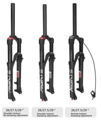 26/27.5/29er Mountainbike Vorne Federung Luft Gabel Stoßdämpfer Reise 120mm - Bild 1 von 4