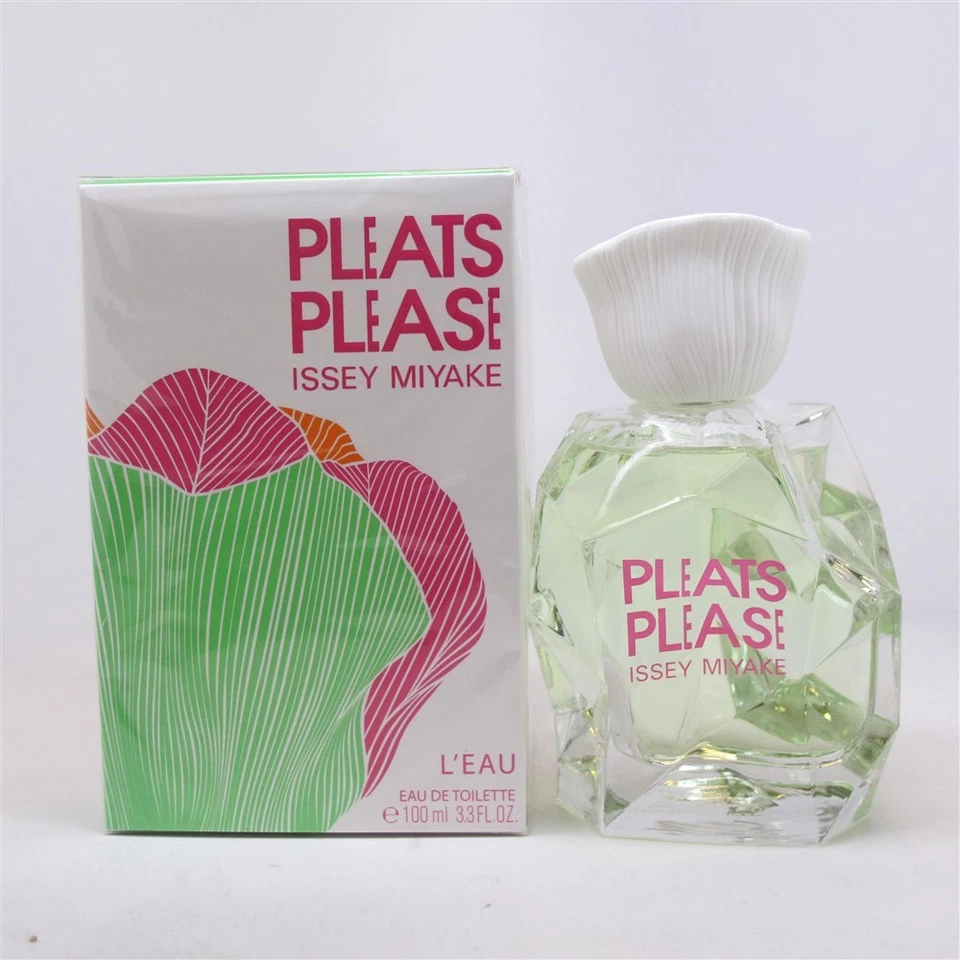PLEATS PLEASE L'EAU от Issey Miyake 100 мл/3,3 унции туалетная вода спрей новый в коробке - Изображение 1 из 1