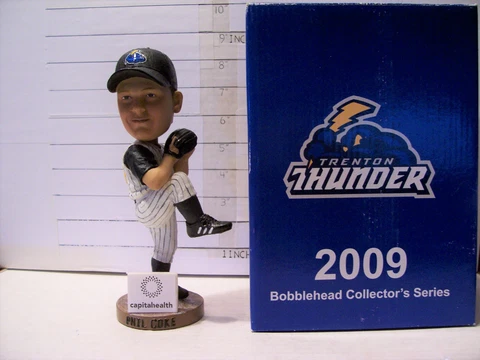 2009 PHIL COKE TRENTON THUNDER SGA BOBBLEHEAD MINT IN B0X Cover