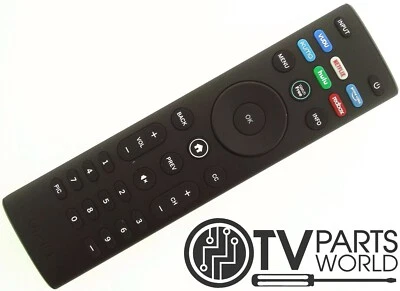 Vizio V655-H19 ТВ подлинный оригинальный OEM пульт дистанционного управления XRT140 (ОРИГИНАЛЬНАЯ ДЕТАЛЬ) - Изображение 1 из 2