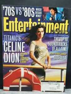 Entertainment Weekly #422 March 1998 Titanic Celine dion Godzilla Wedding Singer - Picture 1 of 3